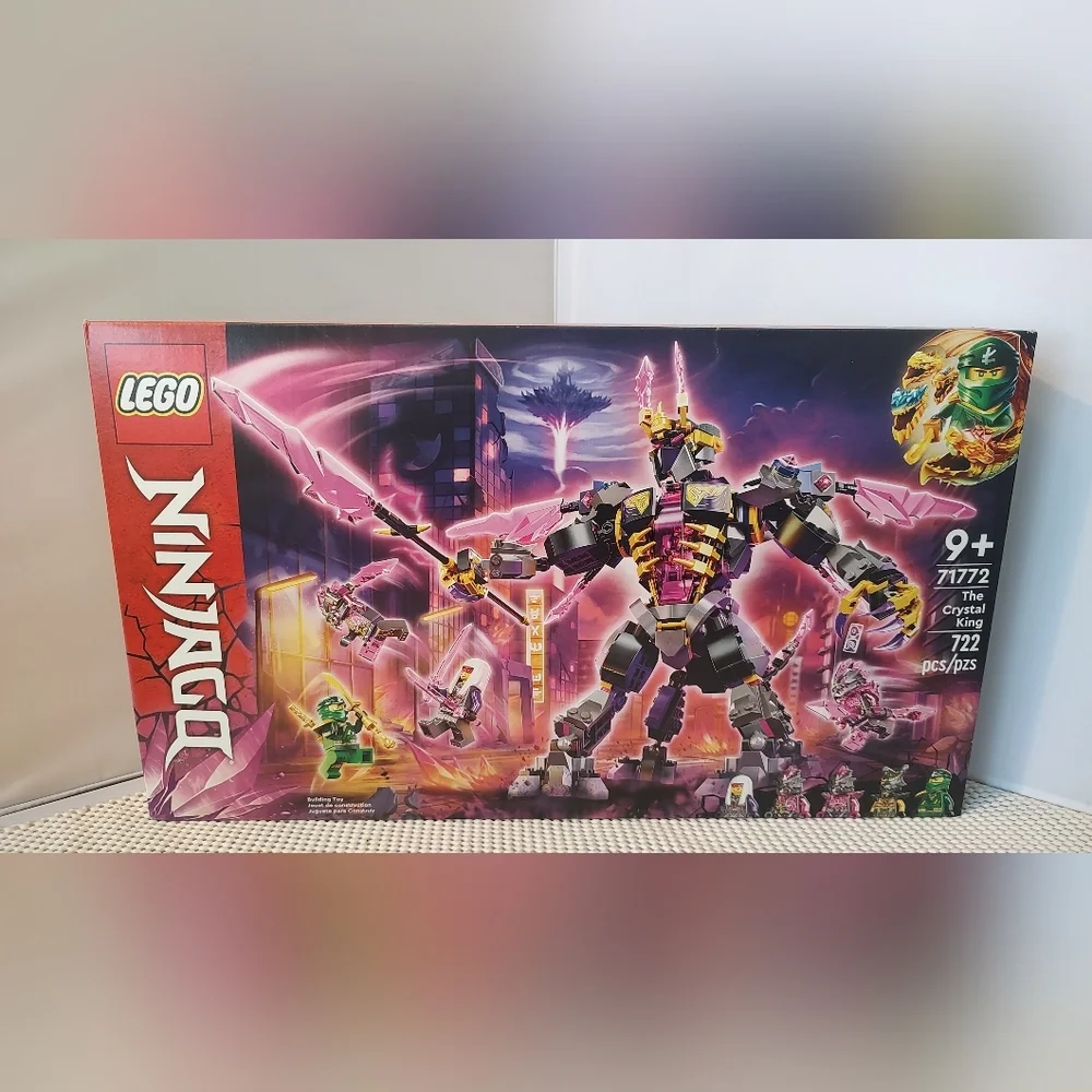 Lego Ninjago 71772 The Crystal King Building Toy NWT